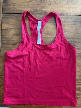 Lululemon Pink Racerback Tank Top - Lightweight Women's Shell